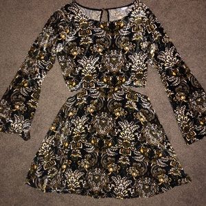 RVCA Cutout skater dress